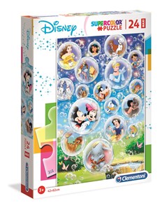 Obrazek Puzzle Supercolor Maxi 24 Disney
