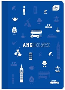 Bild von Zeszyt A5/60K kratka PP Angielski (10szt)