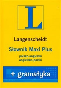 Bild von Słownik Maxi Plus polsko angielski angielsko polski + gramatyka