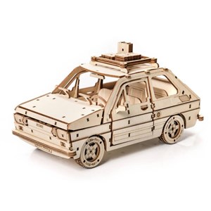 Bild von Little Story Drewniane Puzzle Model 3D - Fiat 126P