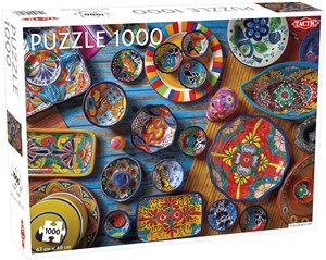 Bild von Puzzle Mexican Pottery 1000