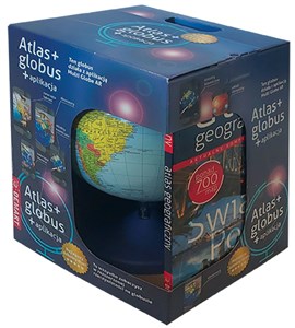 Obrazek Pakiet edukacyjny Globus polityczny + Atlas geograficzny świata