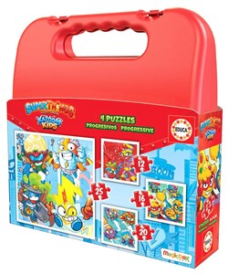 Bild von Puzzle 12+16+20+25 Super Things (walizka) G3