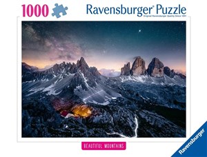 Obrazek Puzzle 1000 Tre Cime, Dolomity