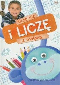 Obrazek Akademia przedszkolaka Uczę się i liczę z małpką