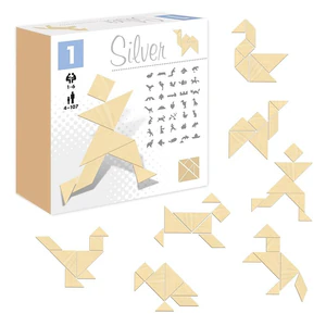 Obrazek Silver Tangram