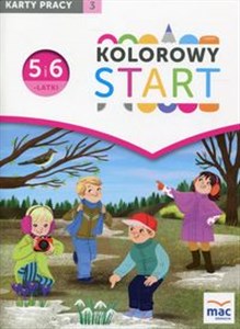 Obrazek Kolorowy Start 5 i 6-latki Karty pracy Część 3 Wychowanie przedszkolne
