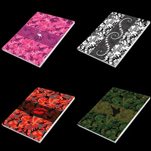 Bild von Notes A6 Camouflage NCA6 (10szt)