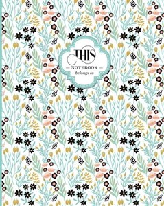 Bild von Notatnik ozdobny 128x165/96K linia Kwiaty