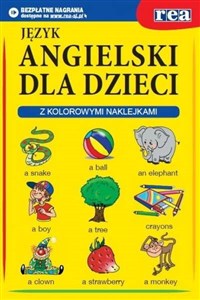 Bild von Język angielski dla dzieci z kolorowymi naklejkami