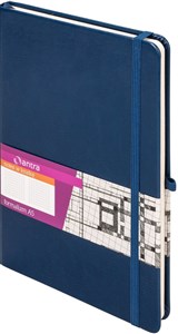 Bild von Notes A5 z gumką Formalizm kratka niebieski