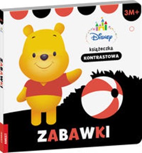 Obrazek Disney maluch 3m+ Zabawki książeczka kontrastowa