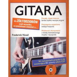 Bild von Gitara dla żółtodziobów z płytą CD