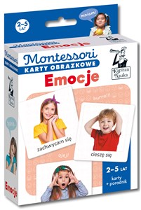 Bild von Montessori Karty obrazkowe Emocje (2-5 lat). Kapitan Nauka