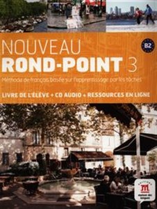Obrazek Nouveau Rond-Point 3 B2 Podręcznik z płytą CD