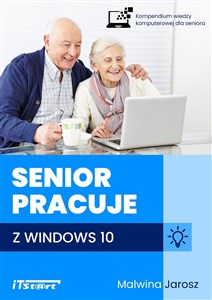 Obrazek Senior pracuje z Windows 10