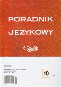 Bild von Poradnik językowy 10/2010