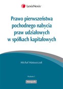 Polnische buch : Prawo pier... - Michał Matuszczak