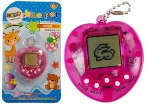 Obrazek Gra elektroniczna Tamagotchi + smycz różowa