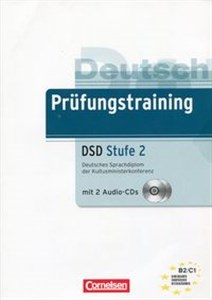 Obrazek Prufungstraining DSD Stufe 2 B2/C1 Deutsches Sprachdiplom der Kultusministerkonferenz + 2CD