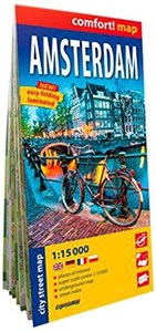 Bild von Comfort! map Amsterdam 1:15 000 plan miasta