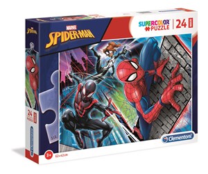 Obrazek Puzzle maxi SuperColor Spider-Man 24