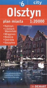Obrazek Olsztyn plus 6 1:20 000 plan miasta