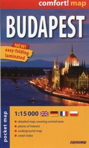 Bild von Budapest pocket map 1:15 000