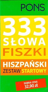 Bild von PONS Fiszki 333 słowa hiszpański Zestaw startowy