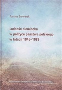 Bild von Ludność niemiecka w polityce państwa polskiego w latach 1945-1989