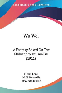 Bild von BOREL, H: WU WEI