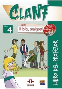 Bild von Clan 7 con Hola amigos 4 Libro del profesor + 2 CD