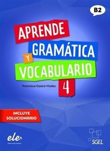 Obrazek Aprende Gramatica y vocabulario 4 B2