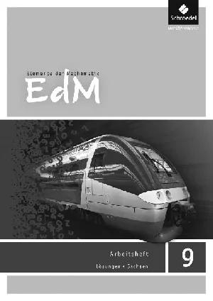 Bild von ELEMENTE MATHEMATIK 9 LÖS ARB SACHSEN 2012