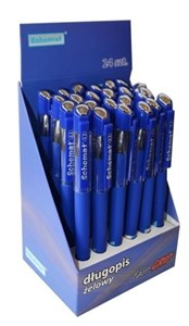 Bild von Długopis żelowy 0,7mm niebieski (24szt)