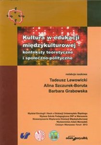 Bild von Kultura w edukacji międzykulturowej Konteksty teoretyczne i społeczno-polityczne