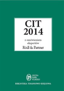 Obrazek CIT 2014 z omówieniem zmian przez ekspertów Rodl & Partner