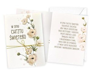 Obrazek Karnet Chrzest