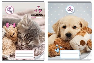 Bild von Zeszyt A5/16K kratka The Sweet Pets (20szt)