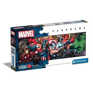 Bild von Puzzle 1000 Panorama Marvel