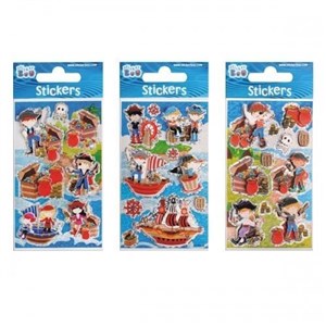 Obrazek Naklejki Sticker BOO 3D piraci