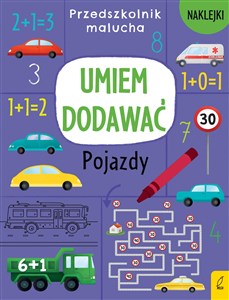 Obrazek Przedszkolnik malucha Umiem dodawać Pojazdy