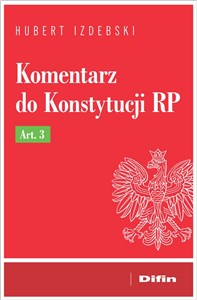 Obrazek Komentarz do Konstytucji RP Art. 3