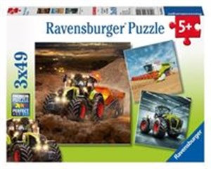 Obrazek Puzzle Maszyny rolnicze Claas 3x49