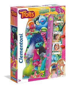 Obrazek Puzzle miarka maxi 30 Trolls