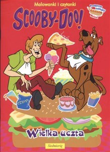 Obrazek Scooby-Doo! Wielka uczta Malowanka z naklejkami Malowanka z naklejkami