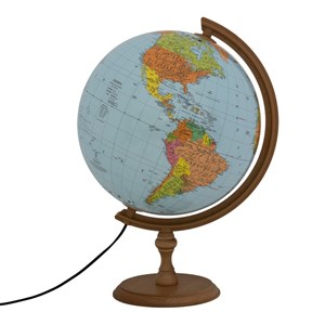 Obrazek Globus polityczny podświetlany 32cm w.angielska