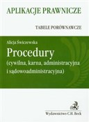 Procedury ... - Alicja Świczewska -  Książka z wysyłką do Niemiec 