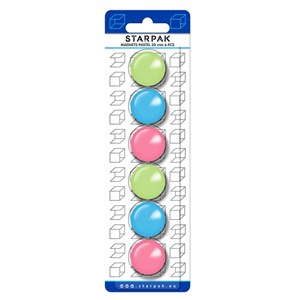 Bild von Magnesy pastel 30mm 6 sztuk