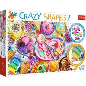 Bild von Puzzle 600 Crazy Shapes Słodkie marzenie 11119